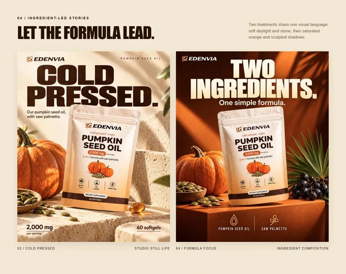Edenvia Pumpkin Seed Oil project