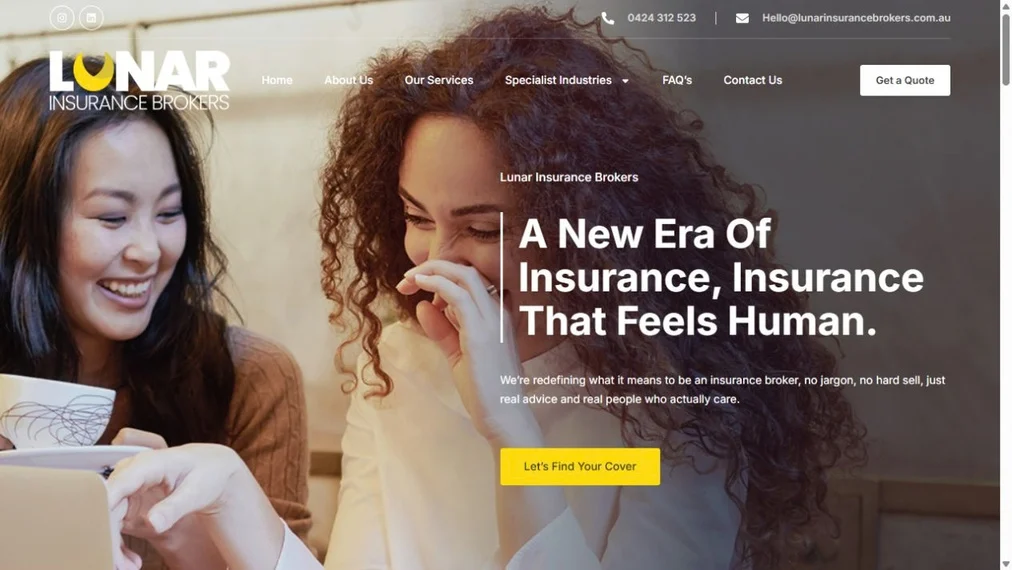 Lunar Insurance Brokers project