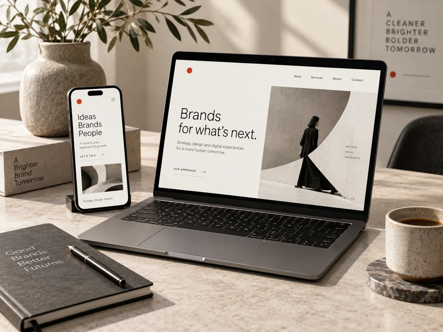 websites — illustrative service concept